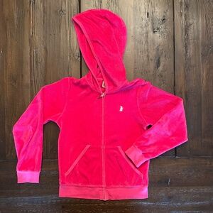 Pink Juicy Couture hoodie zip sweatshirt